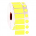 Ga International NitroTag CryoCombo BarCode Labels, 1" Core, Yellow, 2000 Labels 247189Y